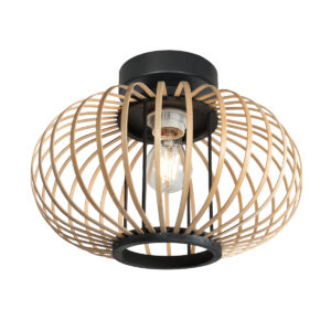 plafonniere-naturelzwart-silva-bamboemetaal-o31cm-e27-4502zw-steinhauer-1