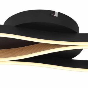 plafonniere-zwart-geronimo-metaal-led-67206dw-globo-1