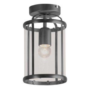plafonniere-zwart-pimpernel-glasmetaal-o16cm-e27-5973zw-steinhauer-0