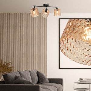 spot-amberkleurigzwart-ocre-glasmetaal-kleurglas-lamp-e14-4225zw-mexlite-2
