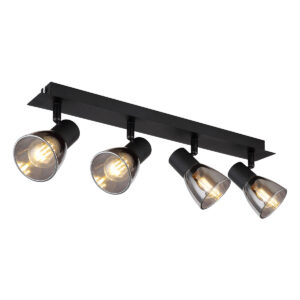 spot-zwart-claude-glasmetaalsmokeglas-kleurglas-lamp-e14-54307-4-globo-0