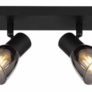 spot-zwart-claude-glasmetaalsmokeglas-kleurglas-lamp-e14-54307-4-globo-1