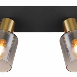 spot-zwart-hollsy-glasmetaalsmokeglas-kleurglas-lamp-e14-54310-4-globo-2