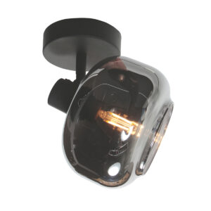 spot-zwart-tenebris-glasmetaal-bedlampje-e14-4208zw-mexlite-0