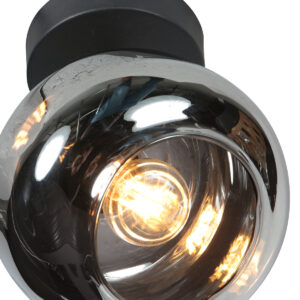 spot-zwart-tenebris-glasmetaal-bedlampje-e14-4208zw-mexlite-4