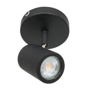spot-zwart-upround-kunststofmetaal-o10cm-gu10-2486zw-mexlite-1