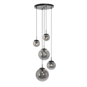 steinhauer-hanglamp-bolliqueled-zwart-glasmetaal-o60cm-e27-2730zw-1