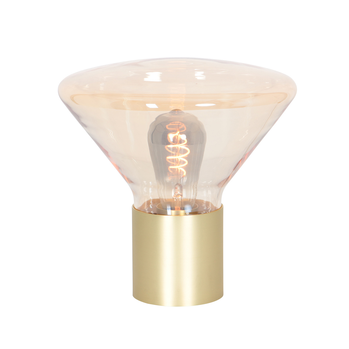 tafellamp-amberkleurig-ambiance-glasmetaal-o26cm-e27-3401me-steinhauer-0
