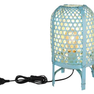 tafellamp-blauw-cairo-metaal-o22cm-e27-15762ta-globo-2