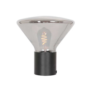 tafellamp-zwart-ambiance-glasmetaal-o26cm-e27-3401zw-steinhauer-0