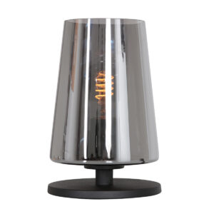 tafellamp-zwart-ancilla-glasmetaal-o15cm-e27-3103zw-steinhauer-0