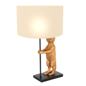 tafellamp-zwart-animaux-linnenmetaaltextiel-o30cm-e27-8225zw-annelighting-0