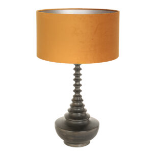 tafellamp-zwart-bois-houttextiel-o40cm-e27-3759zw-annelighting-0