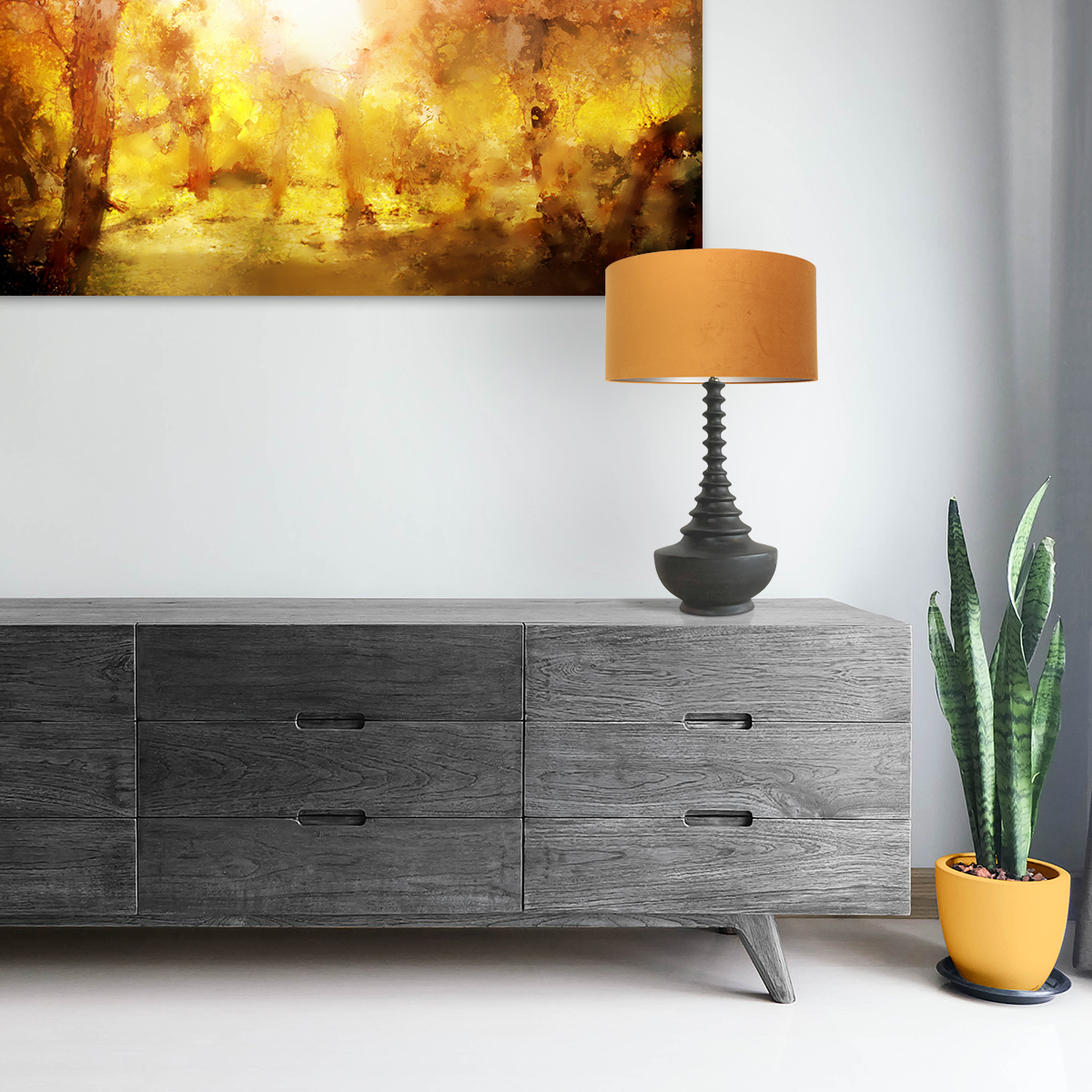 tafellamp-zwart-bois-houttextiel-o40cm-e27-3759zw-annelighting-2