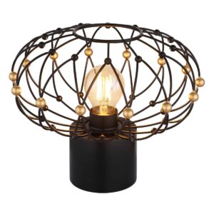 tafellamp-zwart-greys-metaal-o28cm-e27-15966t-globo-0