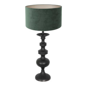 tafellamp-zwart-lyons-houttextiel-o40cm-e27-3487zw-annelighting-0