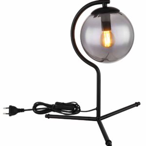 tafellamp-zwart-porry-glassmokeglas-o35cm-e14-15869t-globo-2