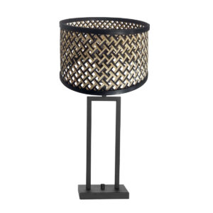tafellamp-zwart-stang-bamboemetaal-schemerlamp-e27-3703zw-steinhauer-0