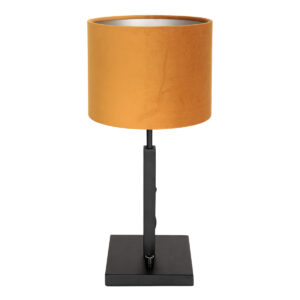 tafellamp-zwart-stang-metaaltextiel-o20cm-e27-8164zw-steinhauer-0