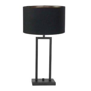 tafellamp-zwart-stang-metaaltextiel-o30cm-e27-7194zw-steinhauer-1