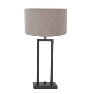 tafellamp-zwart-stang-metaaltextiel-o30cm-e27-8210zw-steinhauer-1