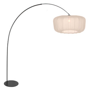 vloerlamp-beigezwart-curve-metaaltextiel-booglamp-e27-4520zw-annelighting-0