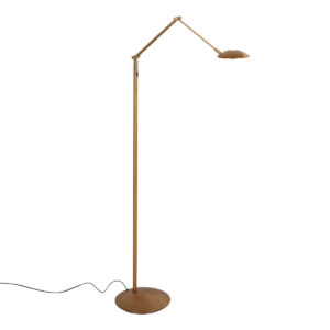 vloerlamp-brons-daphne2-elektronicametaal-designlamp-led-4601br-steinhauer-0