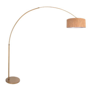 vloerlamp-brons-sparkledlight-metaaltextiel-o45cm-e27-4335br-steinhauer-0