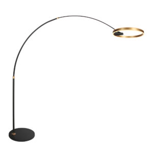 vloerlamp-goud-ringlux-elektronicakunststofmetaal-booglamp-led-4130go-steinhauer-0