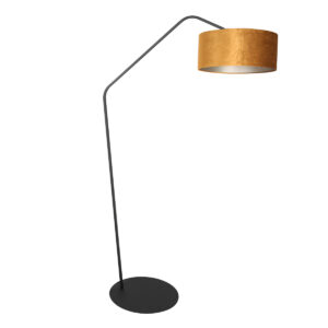 vloerlamp-goudzwart-zigzag-kunststofmetaalveloursstof-booglamp-e27-4241zw-annelighting-0