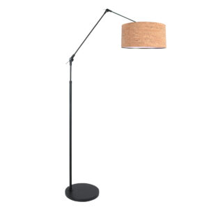 vloerlamp-naturelzwart-prestigechic-metaaltextiel-booglamp-e27-4349zw-steinhauer-0