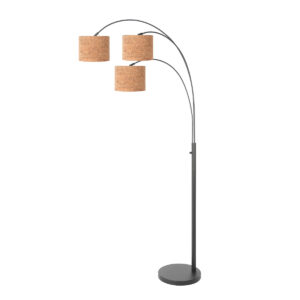 vloerlamp-naturelzwart-sparkledlight-metaaltextiel-booglamp-e27-4356zw-steinhauer-1