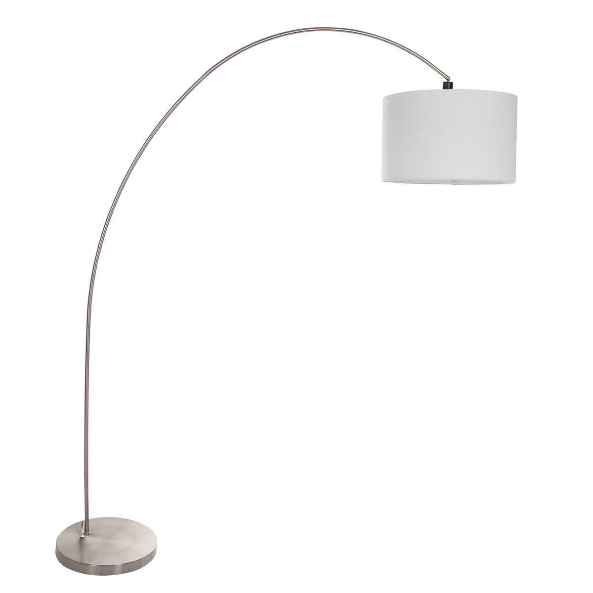 vloerlamp-staal-solva-metaaltextiel-lossearmatuur-e27-7977st-mexlite-0