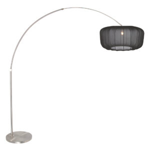 vloerlamp-staal-sparkledlight-metaaltextiel-o45cm-e27-4559st-steinhauer-0