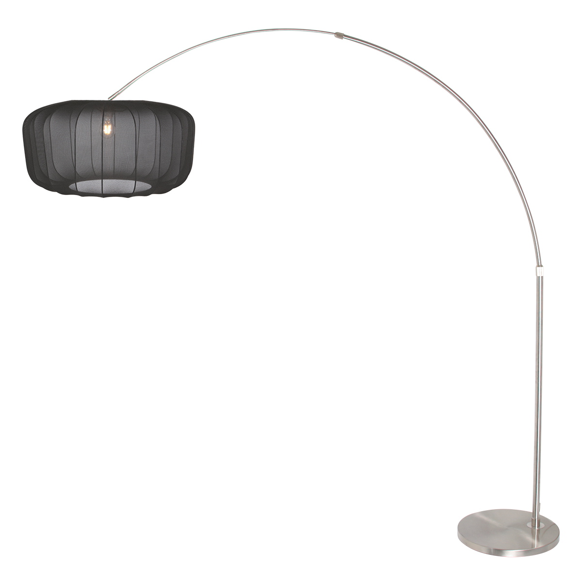 vloerlamp-staal-sparkledlight-metaaltextiel-o45cm-e27-4559st-steinhauer-1