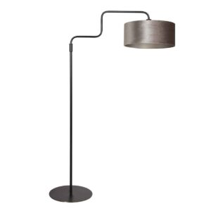 vloerlamp-zilverzwart-bloeba-metaalveloursstof-o40cm-e27-4167zw-steinhauer-0