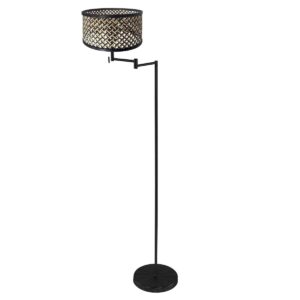 vloerlamp-zwart-bella-bamboemetaal-o45cm-e27-3884zw-mexlite-1