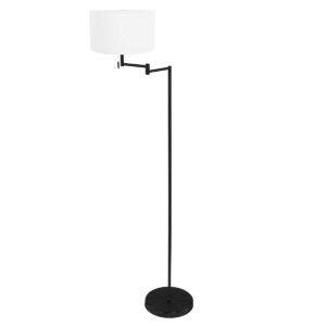 vloerlamp-zwart-bella-metaaltextiel-o45cm-e27-3888zw-mexlite-1