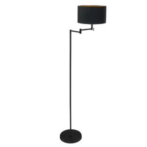 vloerlamp-zwart-bella-metaaltextiel-o45cm-e27-3892zw-mexlite-0