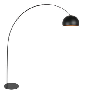 vloerlamp-zwart-curve-metaal-booglamp-e27-4912zw-annelighting-0