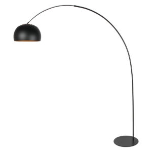 vloerlamp-zwart-curve-metaal-booglamp-e27-4912zw-annelighting-1