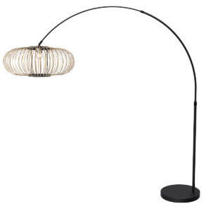 vloerlamp-zwart-flair-bamboemetaal-booglamp-e27-4668zw-mexlite-1