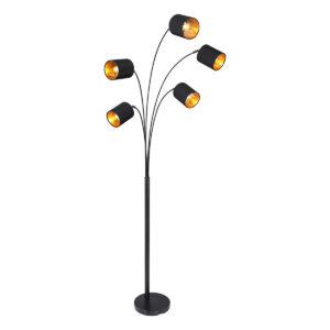 vloerlamp-zwart-kaddy-metaal-booglamp-e14-58500-globo-0