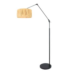 vloerlamp-zwart-prestigechic-metaalzeegras-schemerlamp-e27-3793zw-steinhauer-1