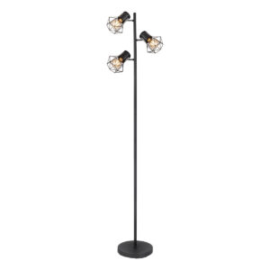 vloerlamp-zwart-priska-metaal-e27-54017-3s-globo-0