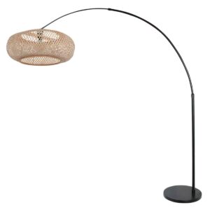 vloerlamp-zwart-sparkledlight-bamboemetaal-o45cm-e27-7507zw-steinhauer-1