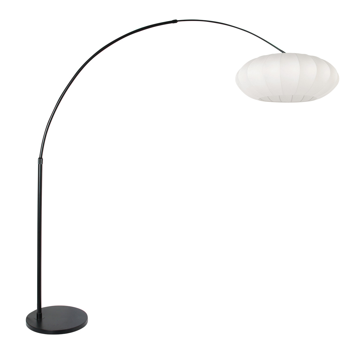 vloerlamp-zwart-sparkledlight-metaaltextiel-o45cm-e27-3807zw-steinhauer-0