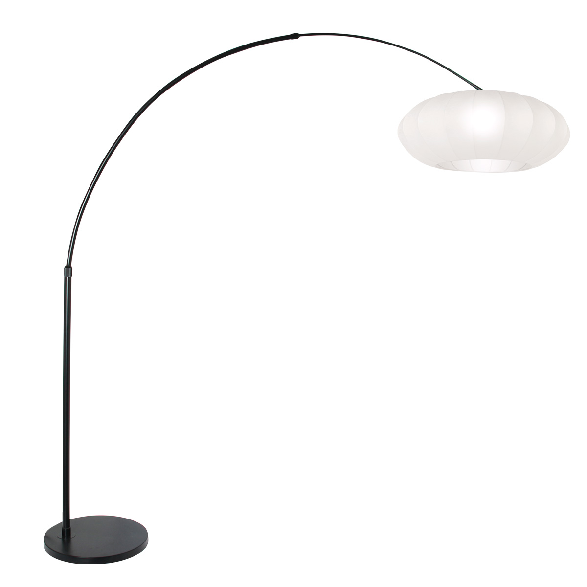 vloerlamp-zwart-sparkledlight-metaaltextiel-o45cm-e27-3807zw-steinhauer-1