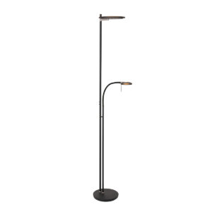 vloerlamp-zwart-turound-glasmetaal-designlamp-led-2989zw-steinhauerexclusive-0