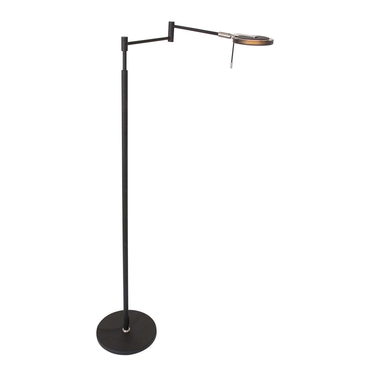 vloerlamp-zwart-turound-glasmetaal-designlamp-led-3082zw-steinhauerexclusive-0